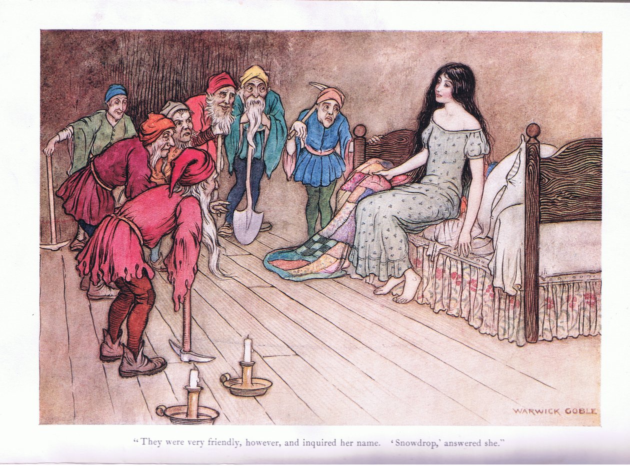 Ils étaient cependant très amicaux - Warwick Goble