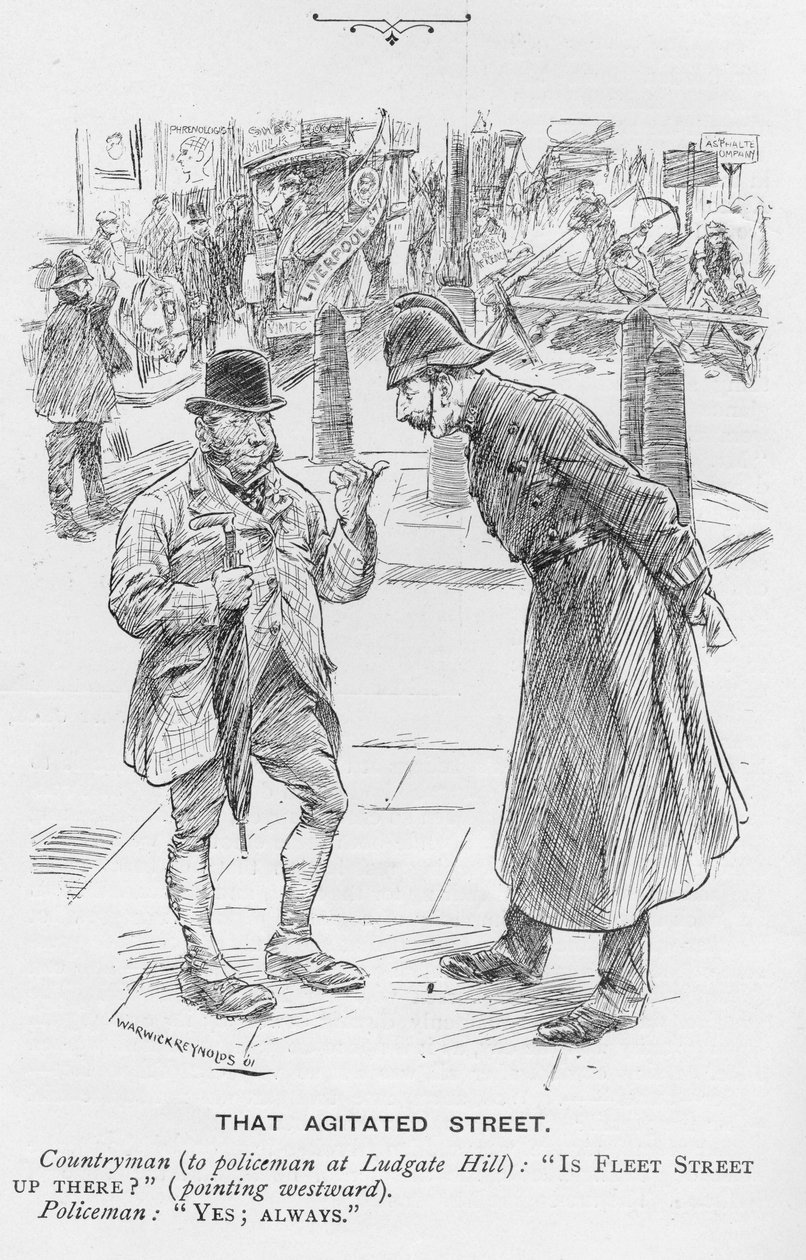 Cette Rue Agitée, illustration de 