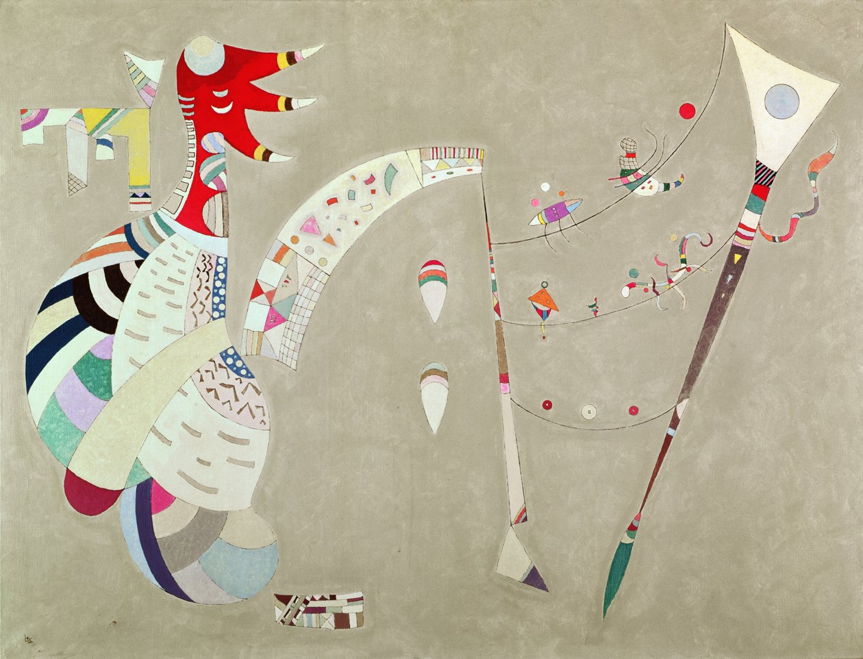 Équilibré - Wassily Kandinsky