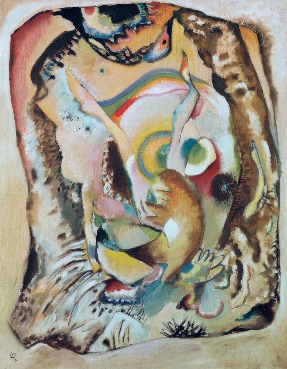 Image sur fond clair - Wassily Kandinsky