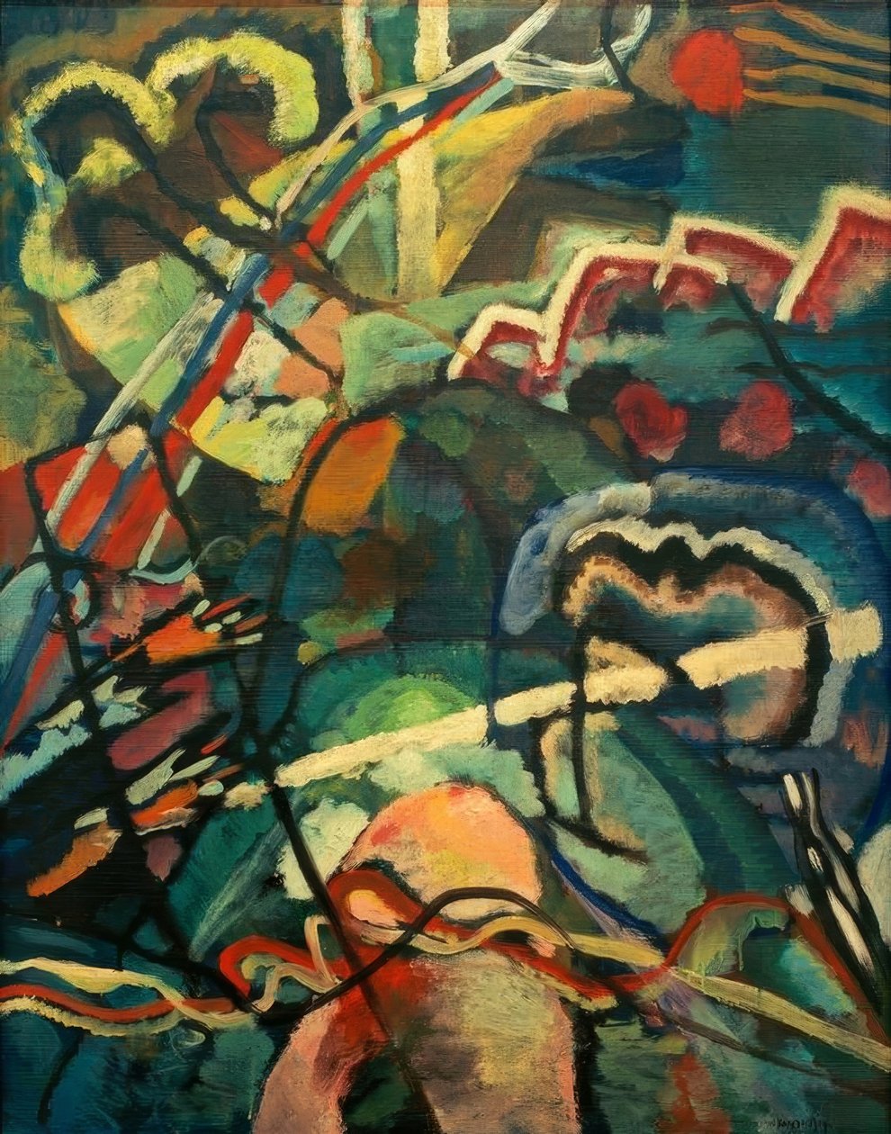 Image avec bord blanc - Wassily Kandinsky