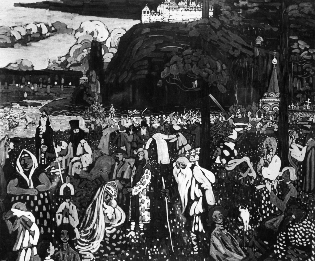 Vie colorée, 1907 - Wassily Kandinsky