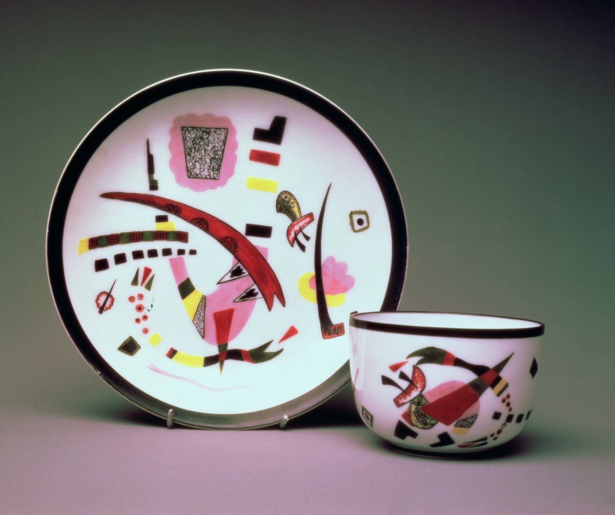 Tasse avec soucoupe, 1923 - Wassily Kandinsky