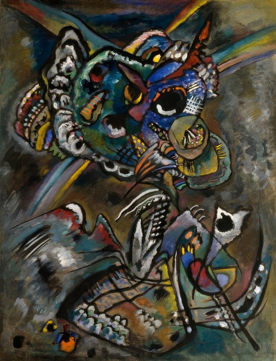 Crépuscule - Wassily Kandinsky