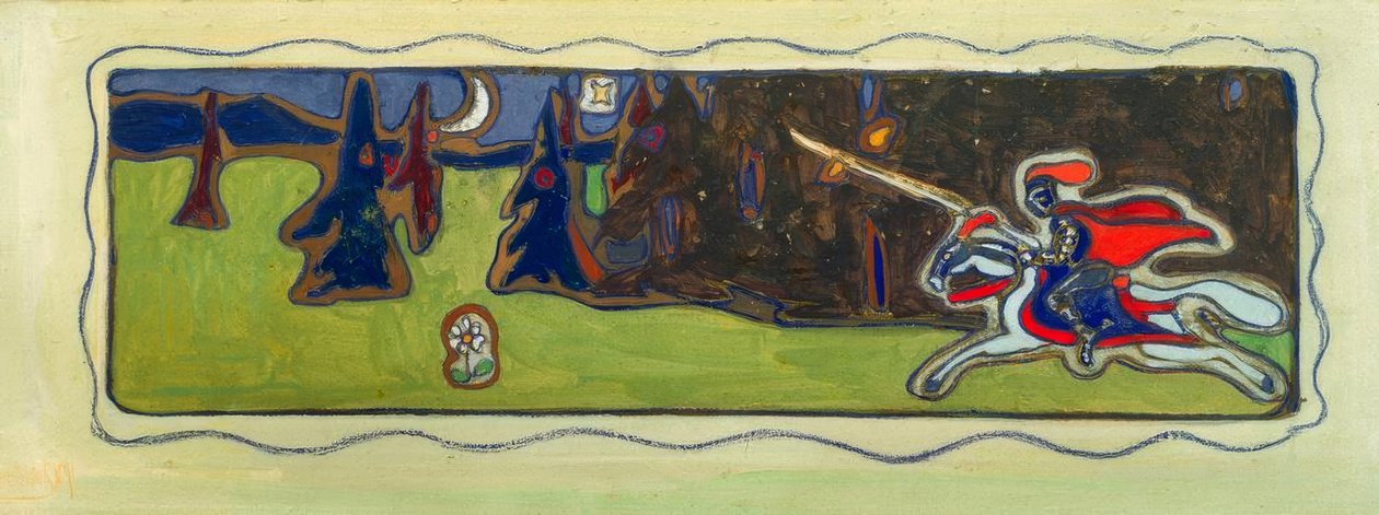 Crépuscule - Wassily Kandinsky