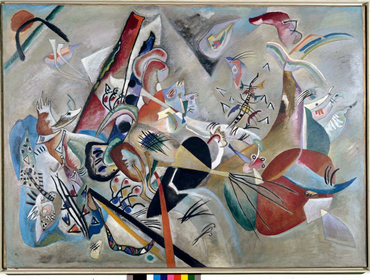 Expressionnisme : « Dans le gris » - Wassily Kandinsky