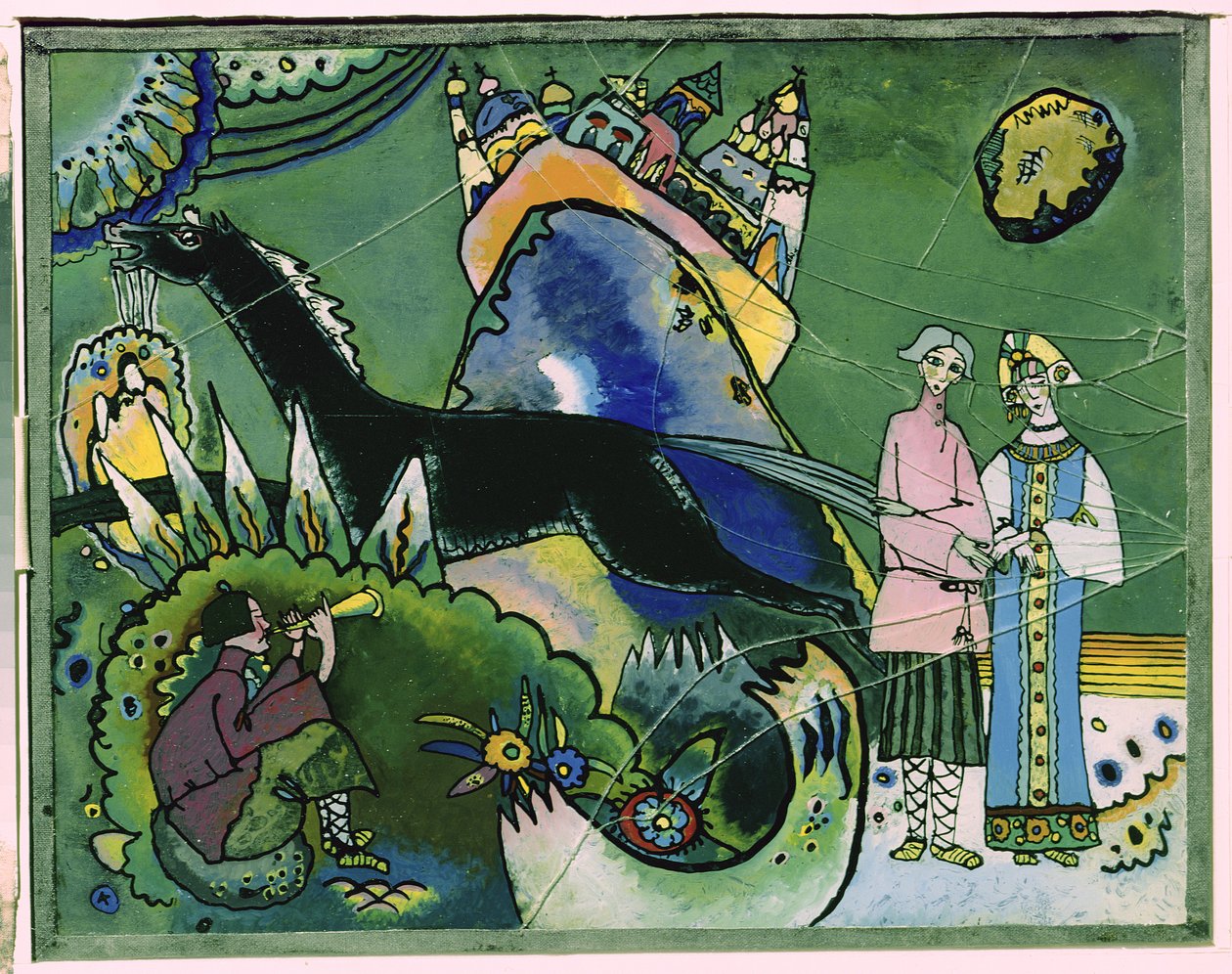 Nuage doré, 1918 - Wassily Kandinsky