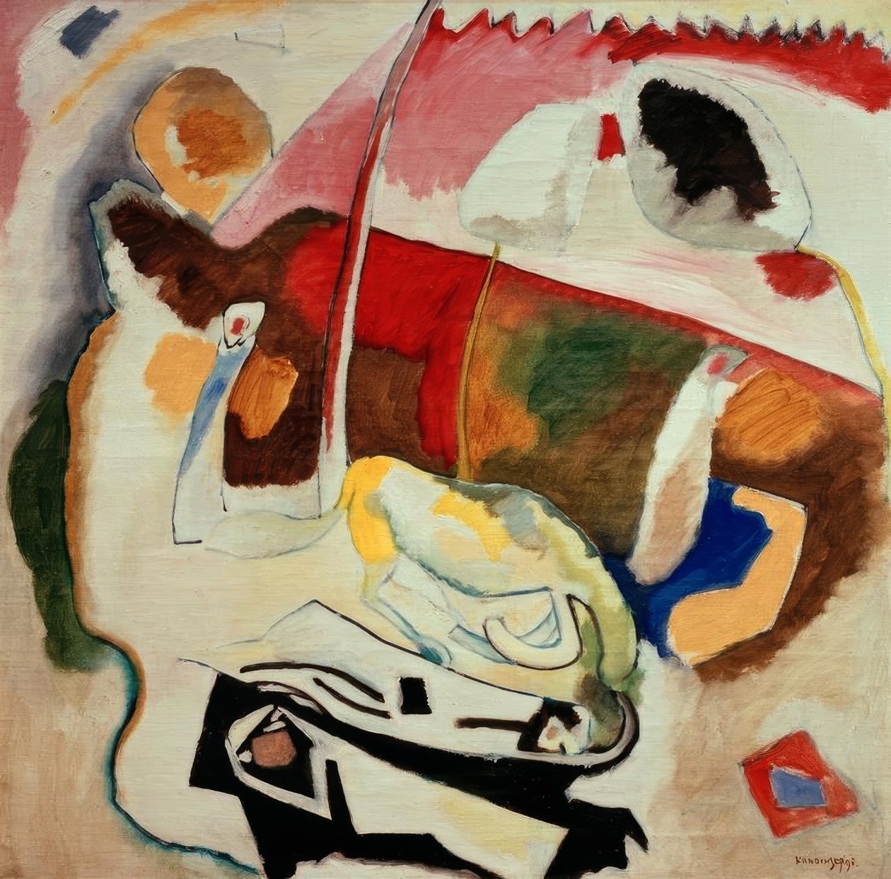 Improvisation 21 - Wassily Kandinsky