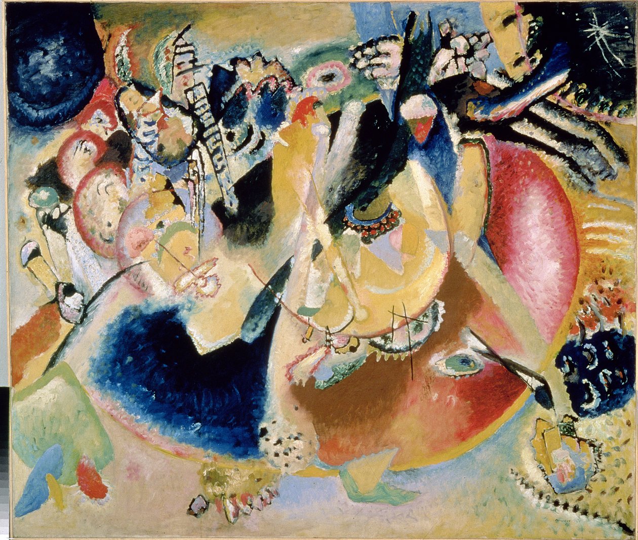 Improvisation de formes froides, 1914 - Wassily Kandinsky