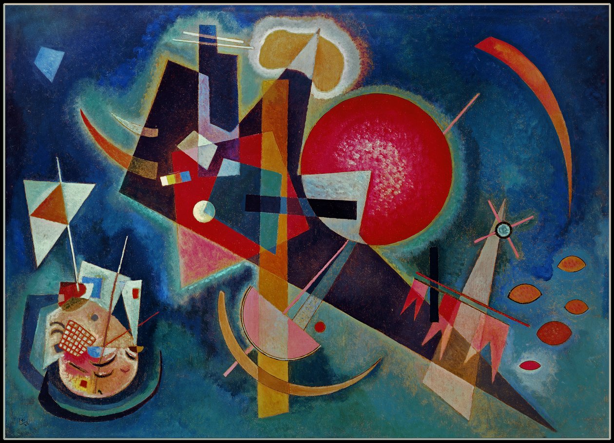 En bleu, 1925 - Wassily Kandinsky