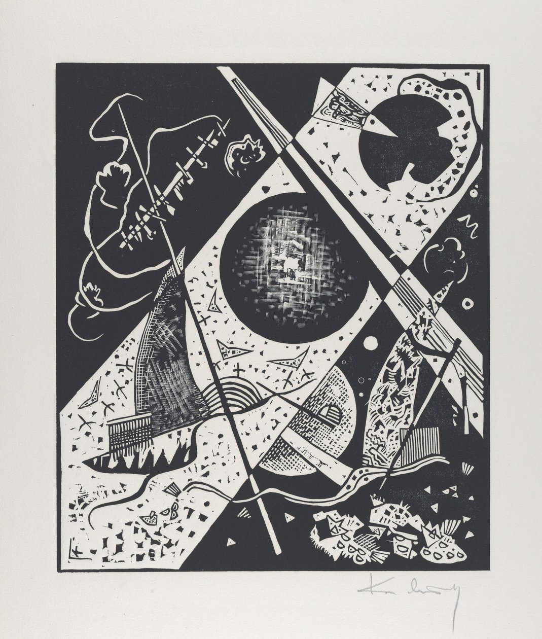 Petits Mondes VI, 1922 - Wassily Kandinsky