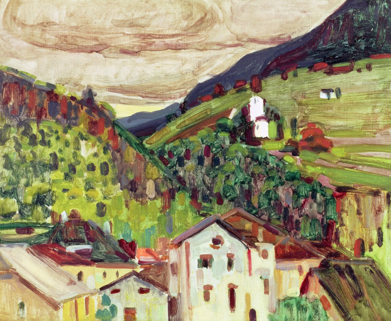 Lana, 1908 - Wassily Kandinsky