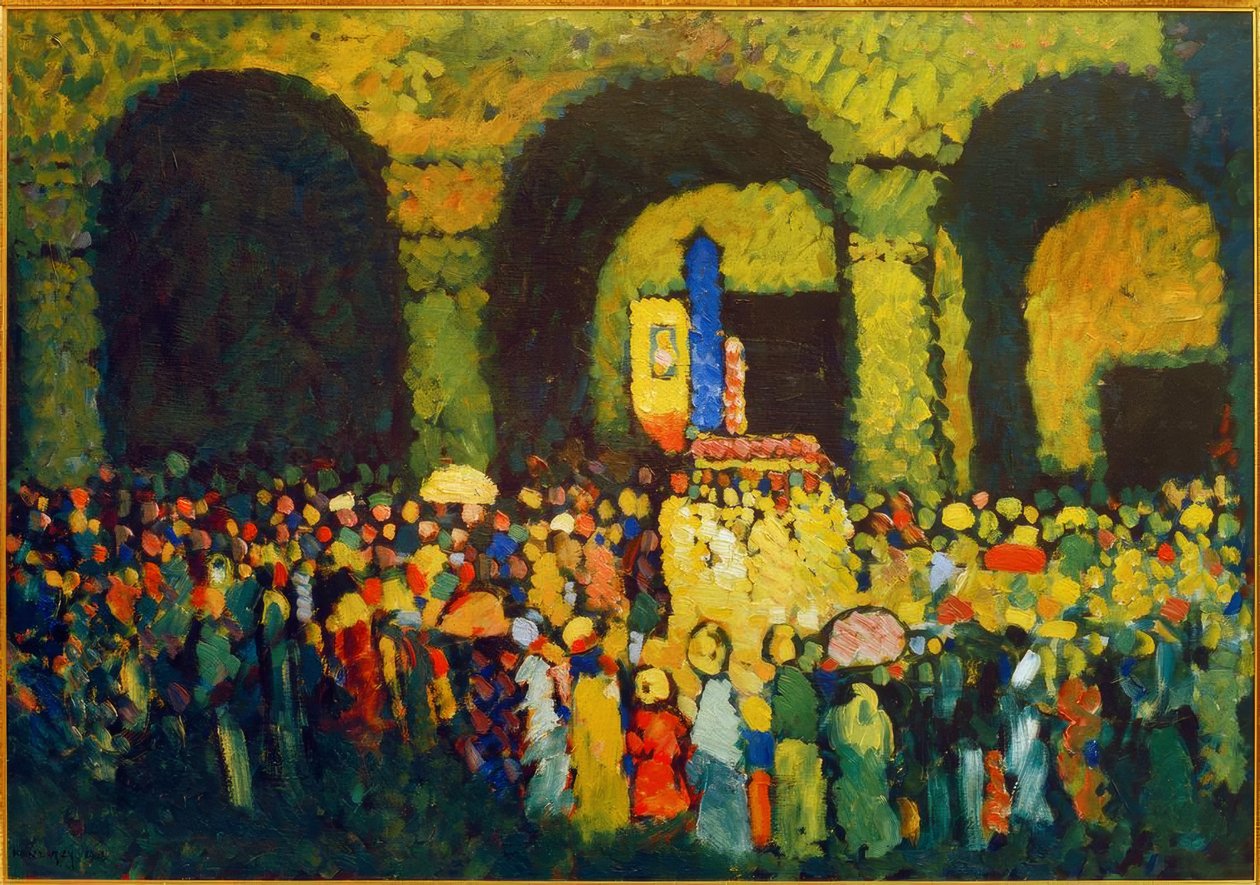 Église Saint-Louis à Munich - Wassily Kandinsky
