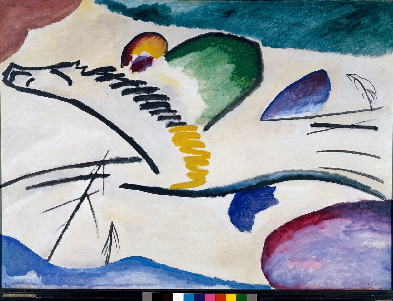 Lyrique (Silence pointu) - Wassily Kandinsky