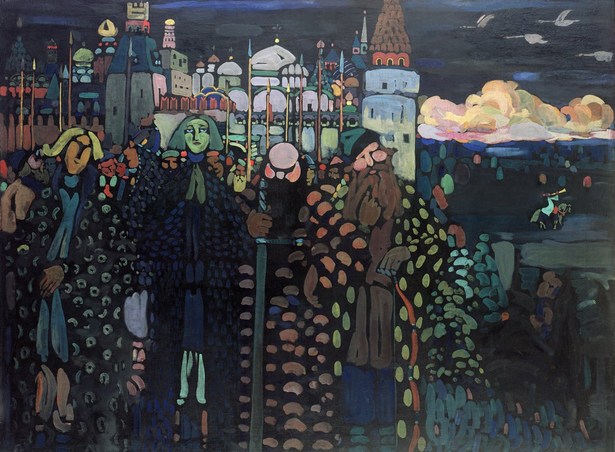 Matin, 1909 - Wassily Kandinsky