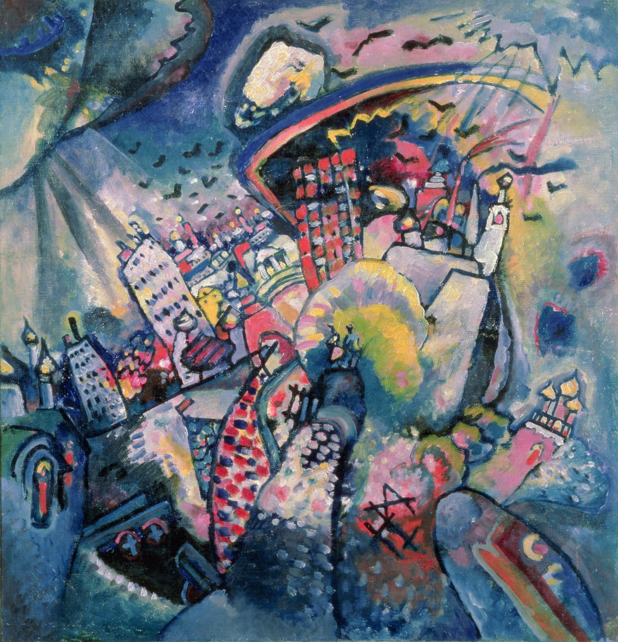 Moscou I, 1916 - Wassily Kandinsky