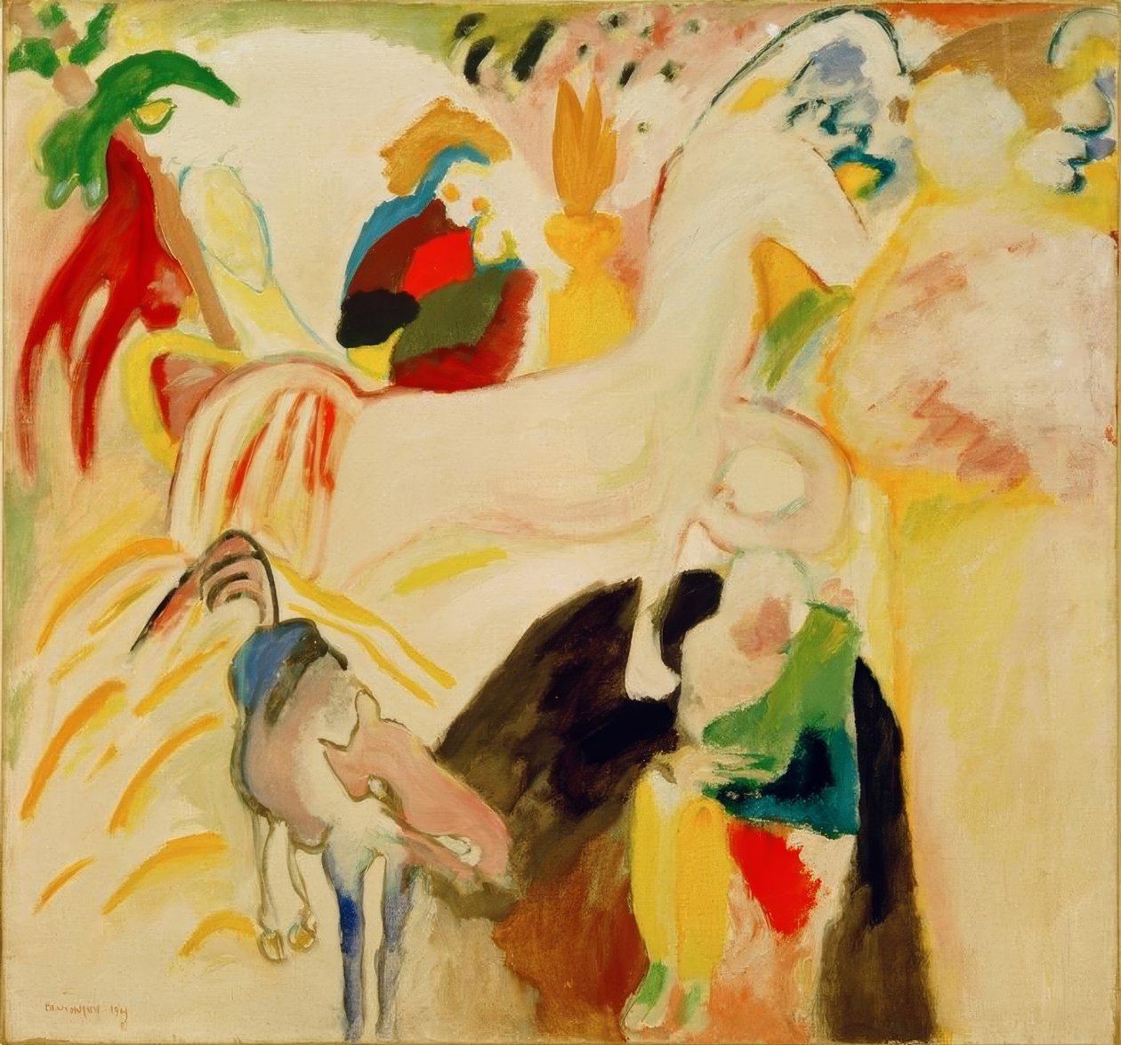 Chevaux - Wassily Kandinsky
