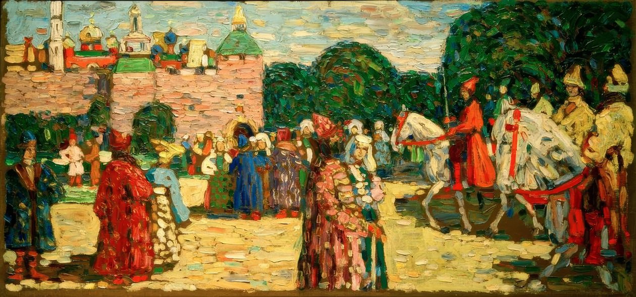 Dimanche (Altrussisch) - Wassily Kandinsky