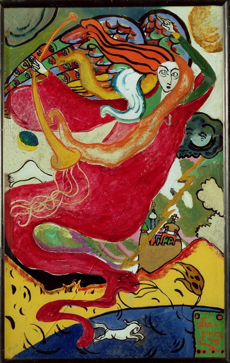 Saint Gabriel, 1911 - Wassily Kandinsky