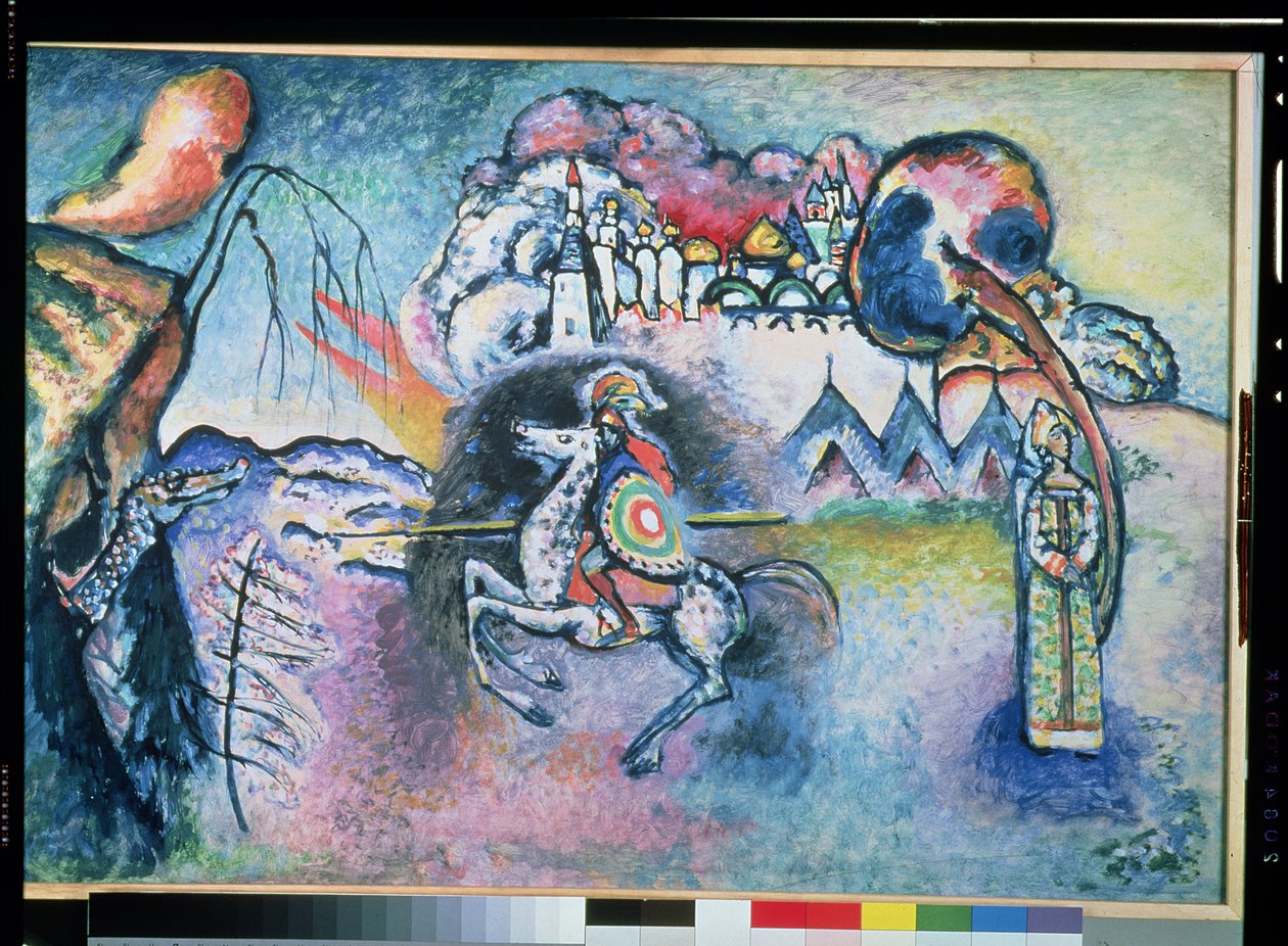 Saint Georges, 1914-15 - Wassily Kandinsky