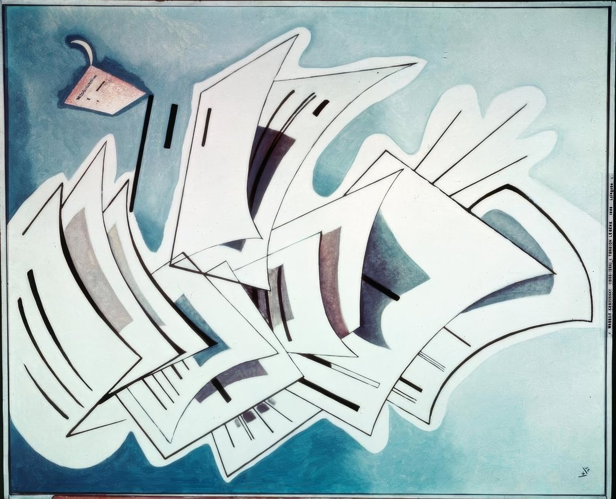 Tension Légère - Wassily Kandinsky