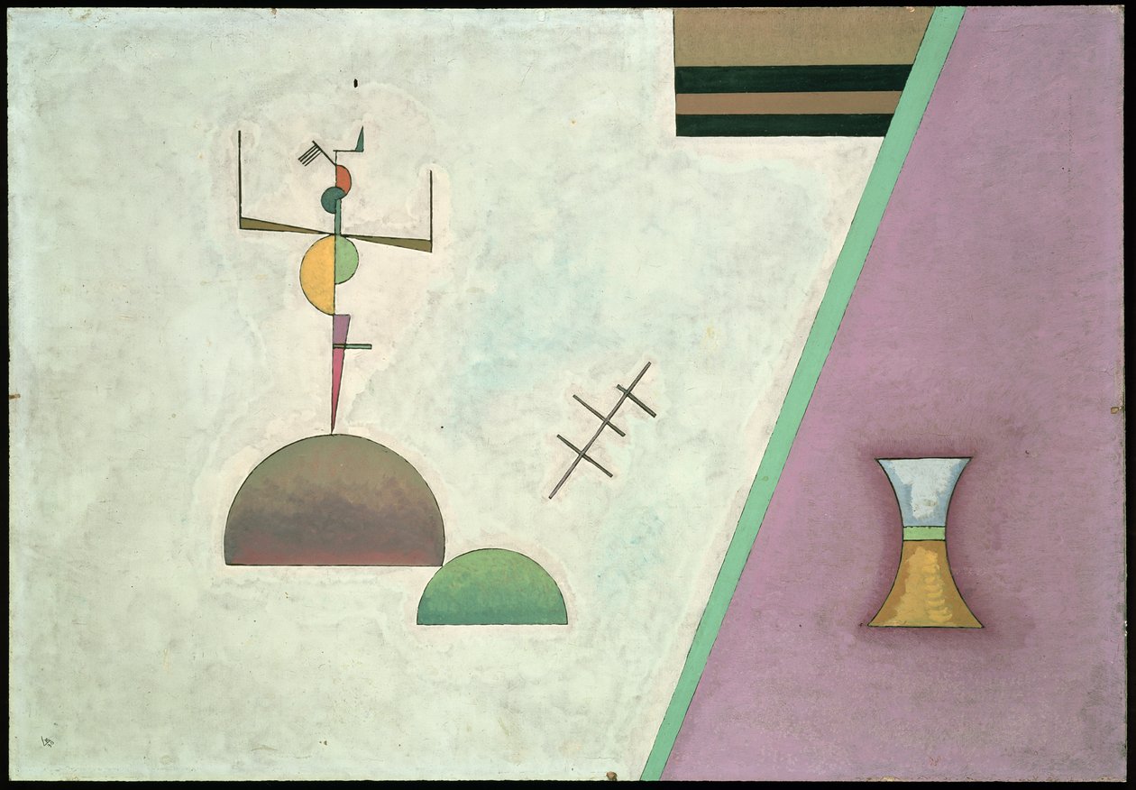 Deux lignes noires, 1930 - Wassily Kandinsky