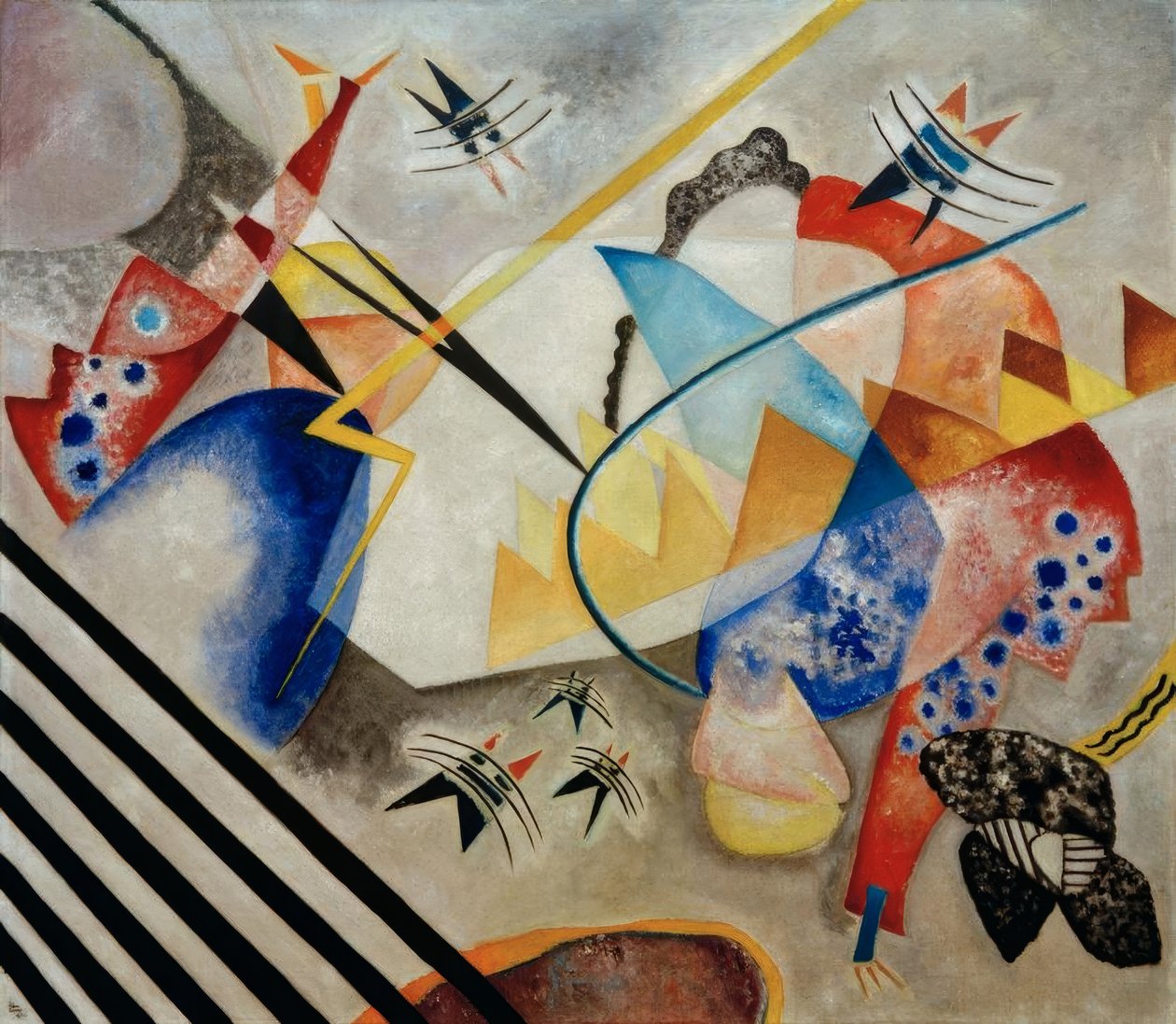 Centre blanc - Wassily Kandinsky