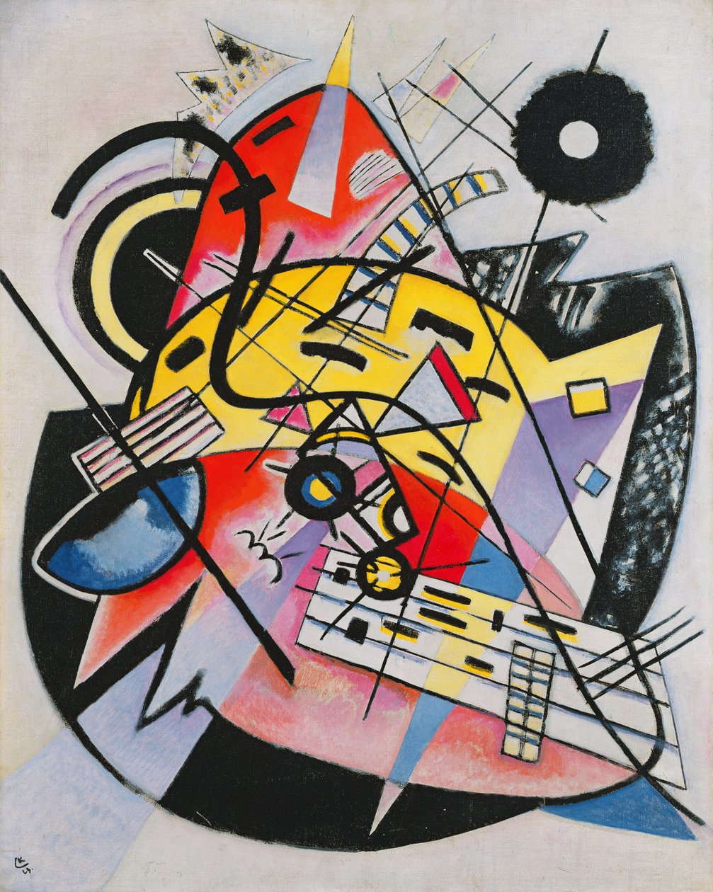 Point blanc - Wassily Kandinsky