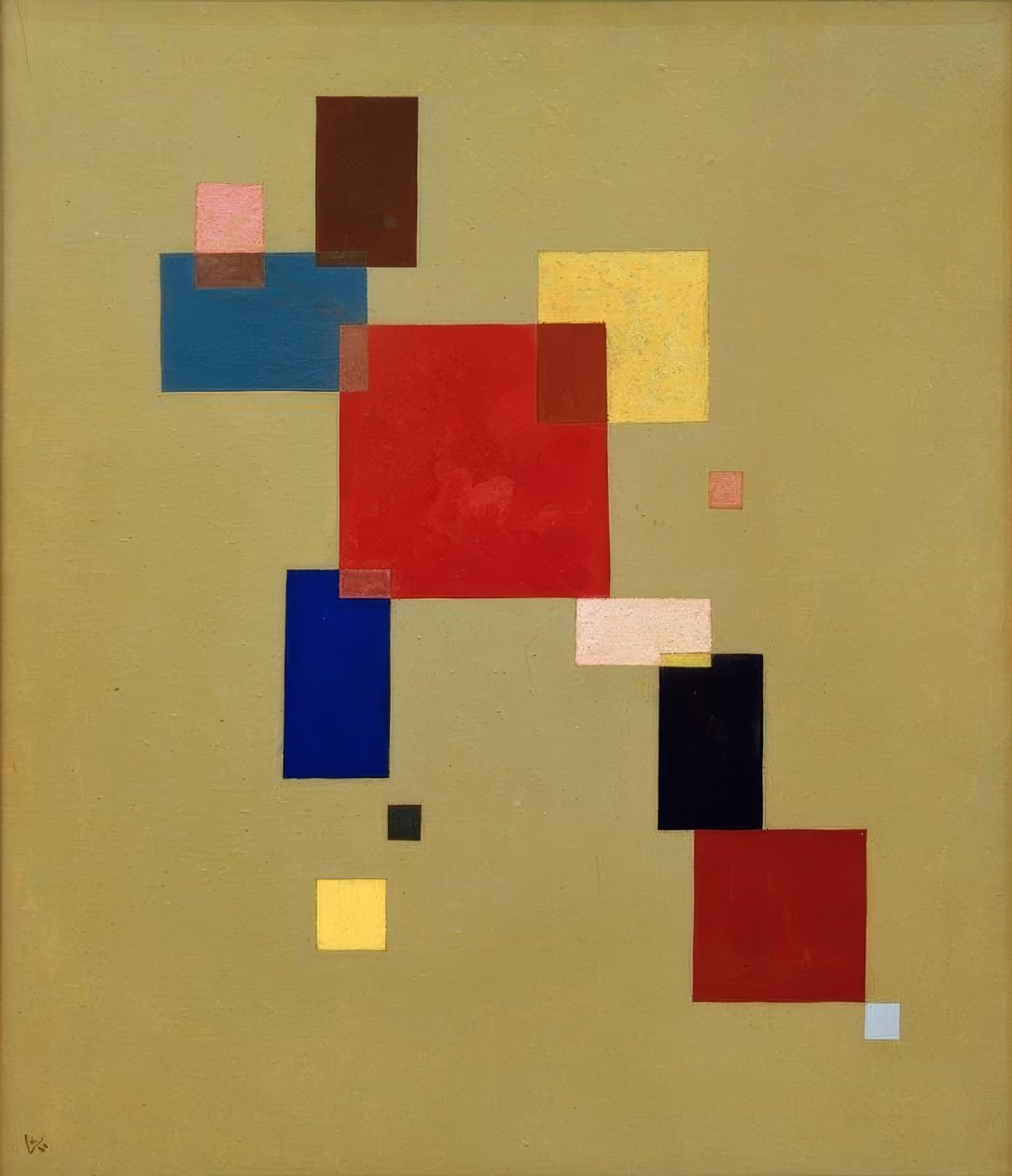 13 rectangles - Wassily Kandinsky