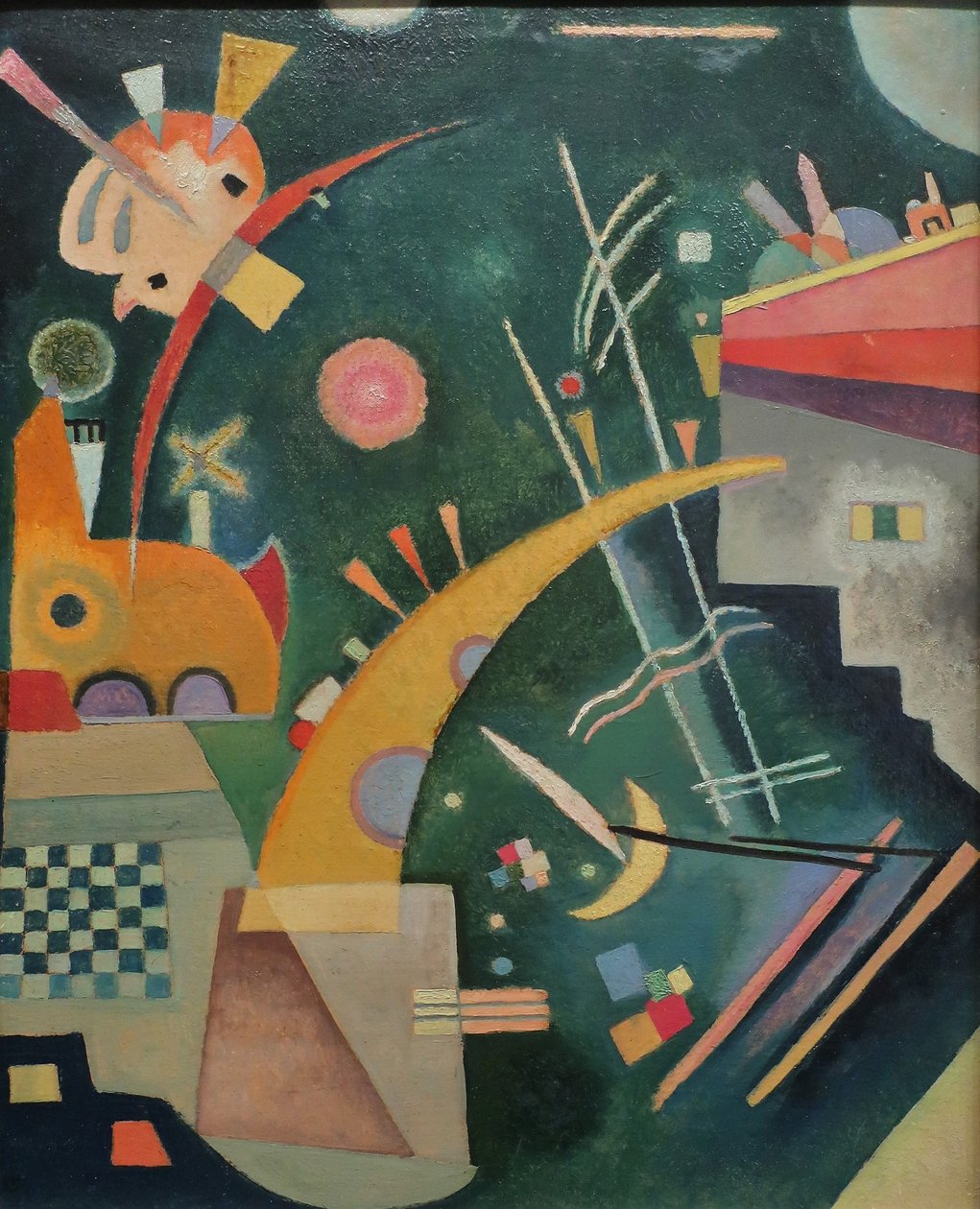 1924 Kandinsky Hornform - Wassily Kandinsky
