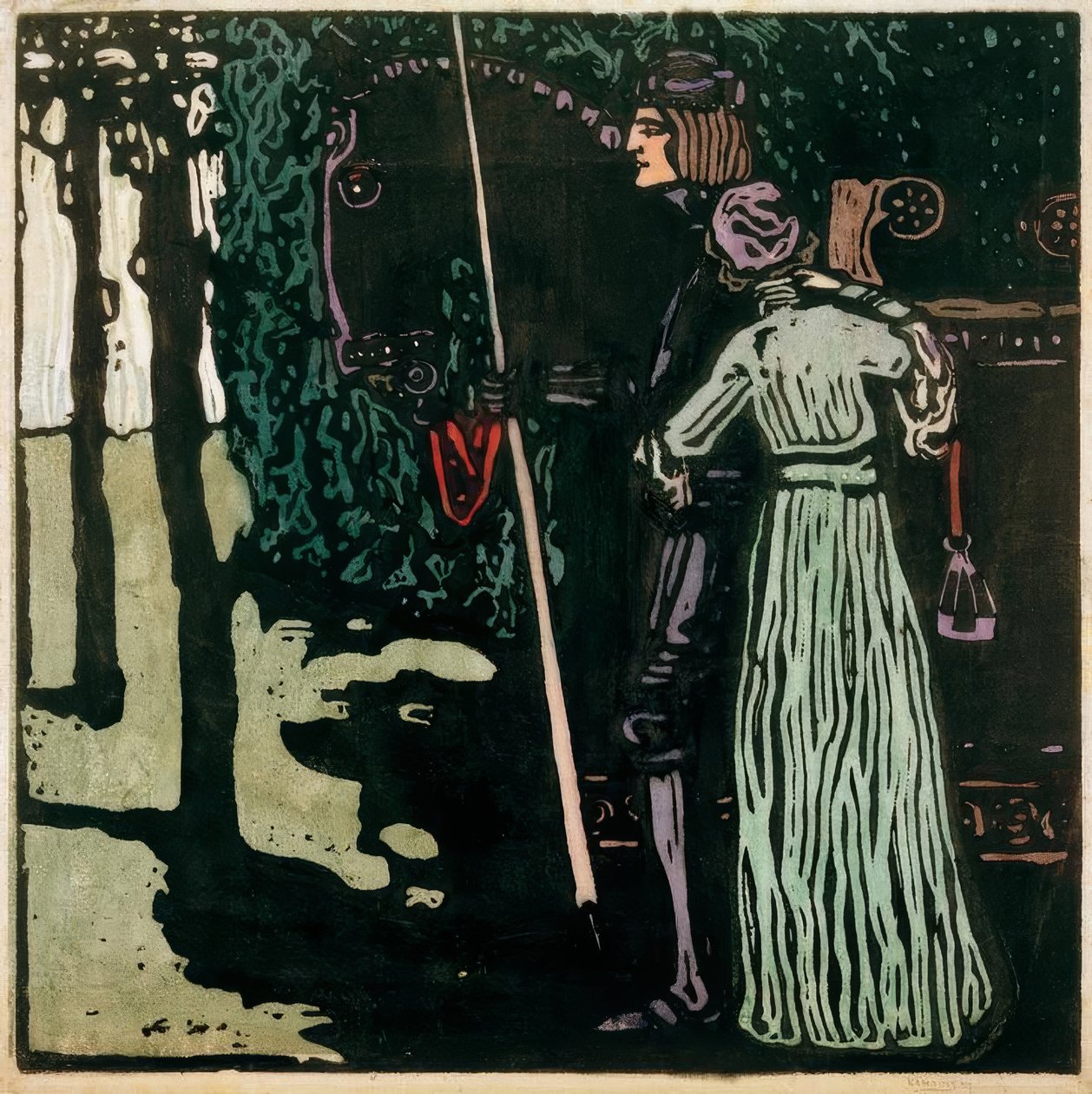 Adieu – Grande version - Wassily Kandinsky