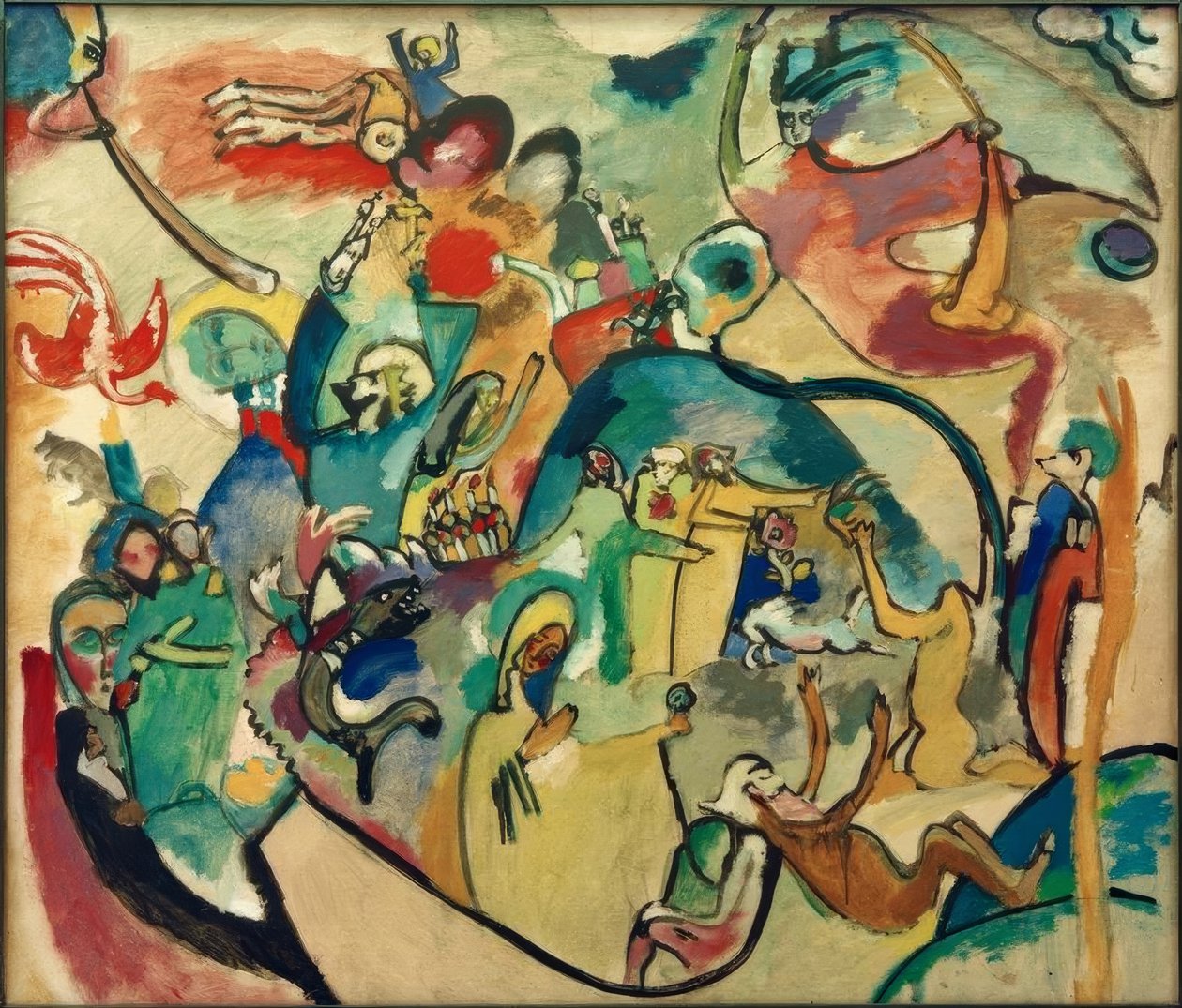 Toussaint II - Wassily Kandinsky