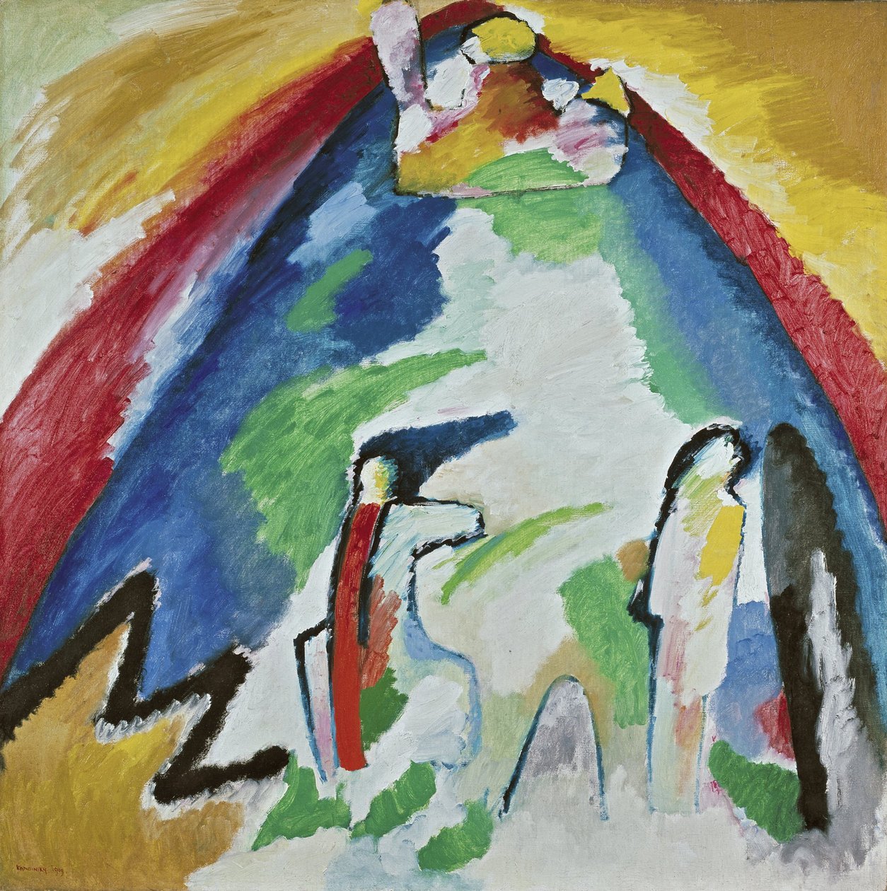 Montagne - Wassily Kandinsky