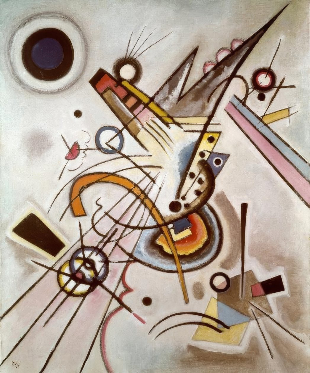 Diagonale - Wassily Kandinsky