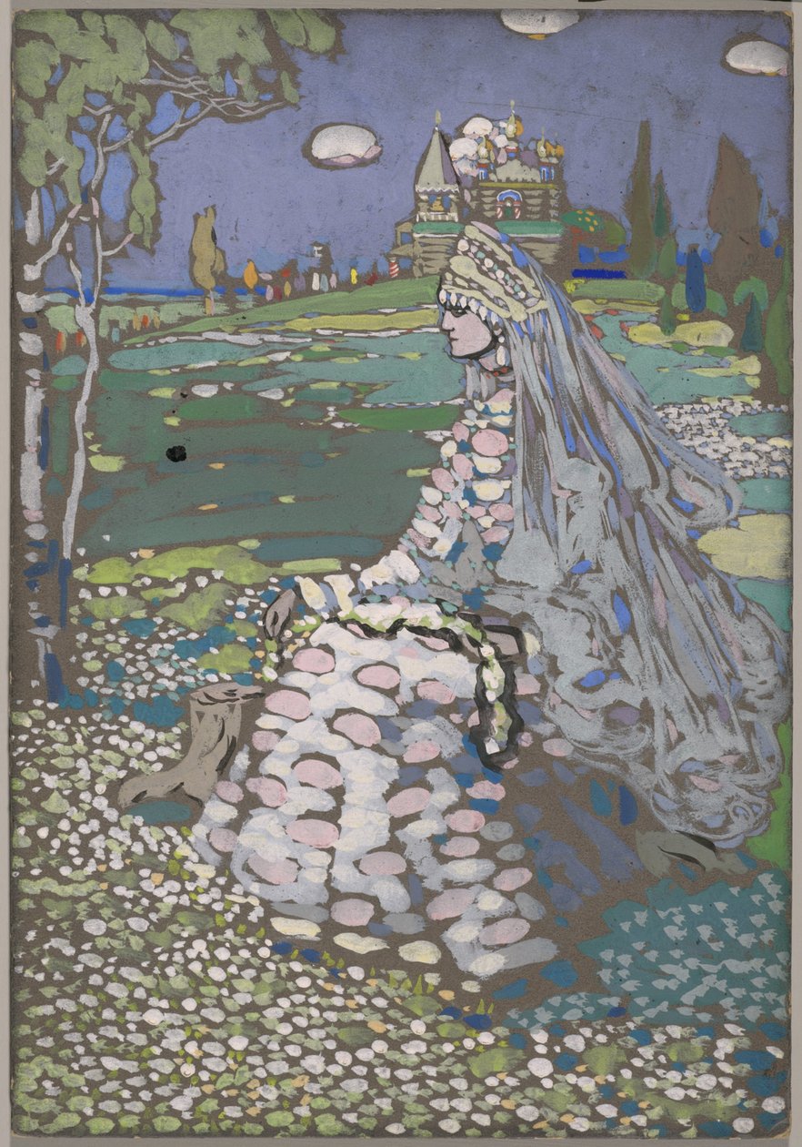 La mariée - Wassily Kandinsky