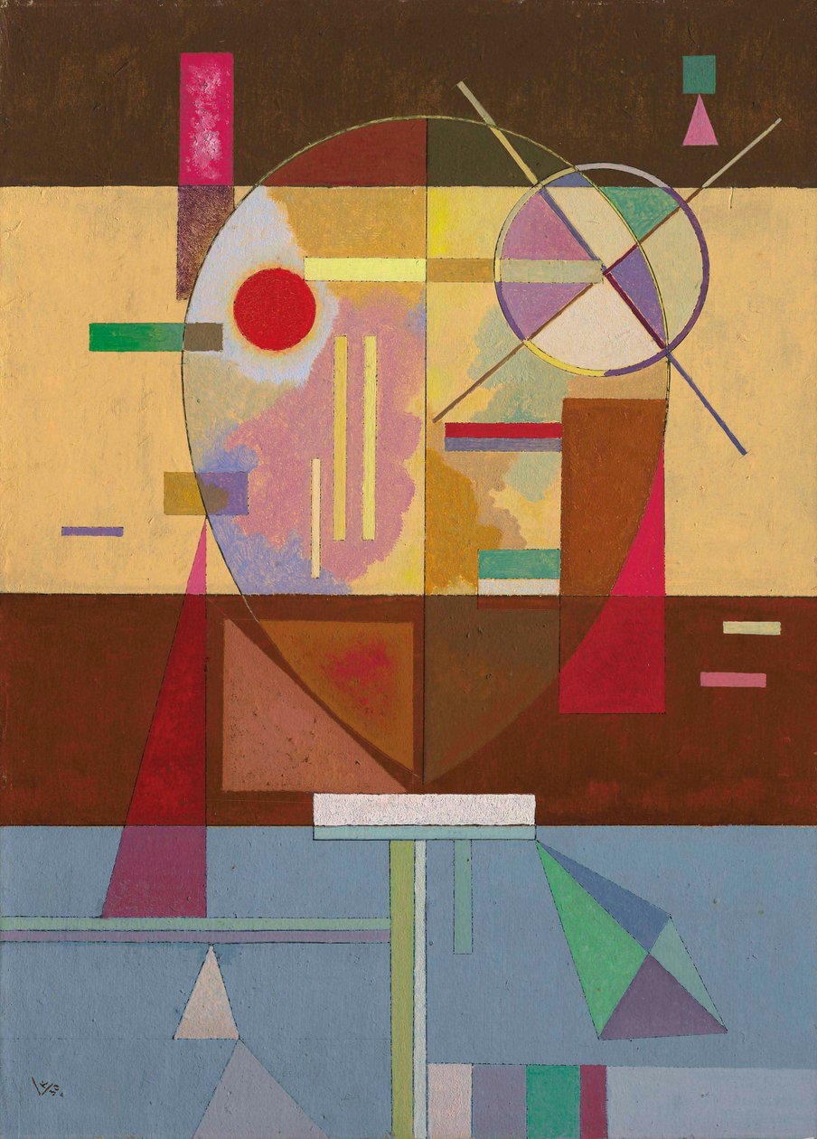 Tension désintégrée - Wassily Kandinsky