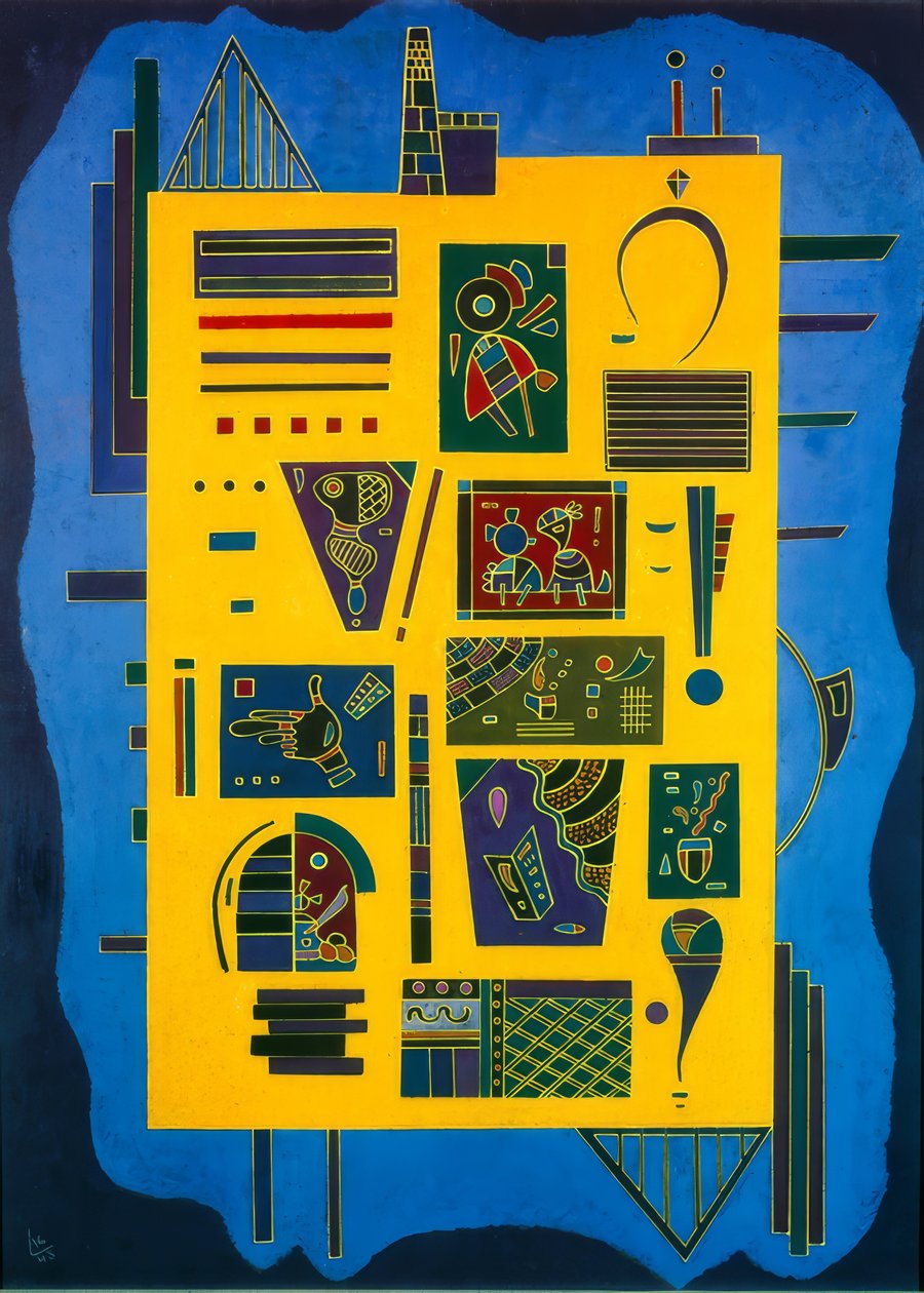 Un conglomérat - Wassily Kandinsky