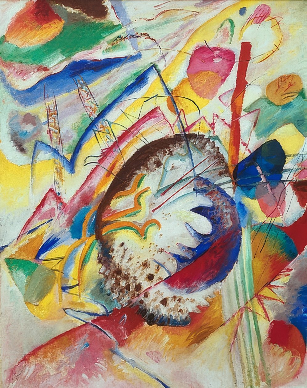 Grande étude - Wassily Kandinsky
