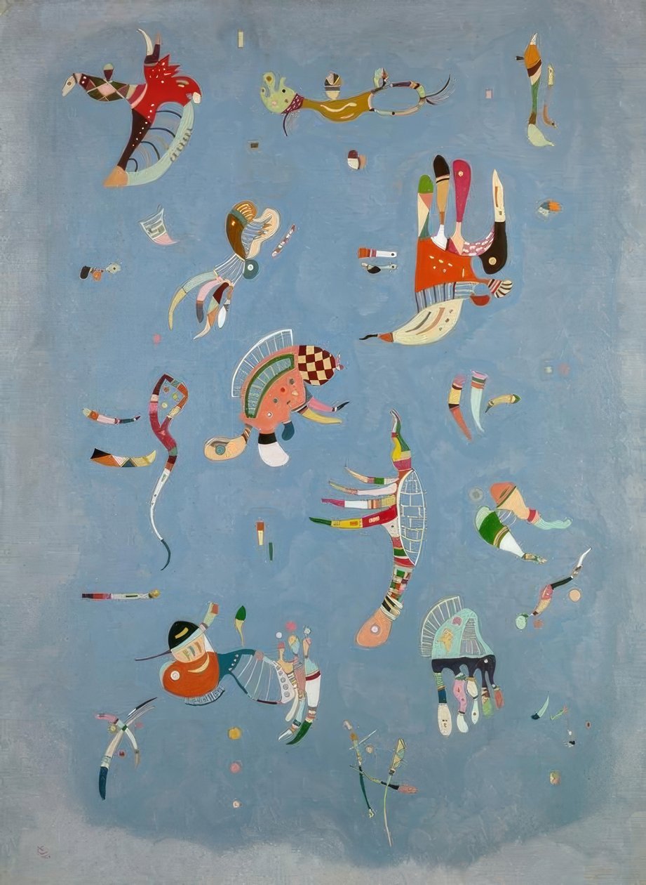 Bleu ciel - Wassily Kandinsky
