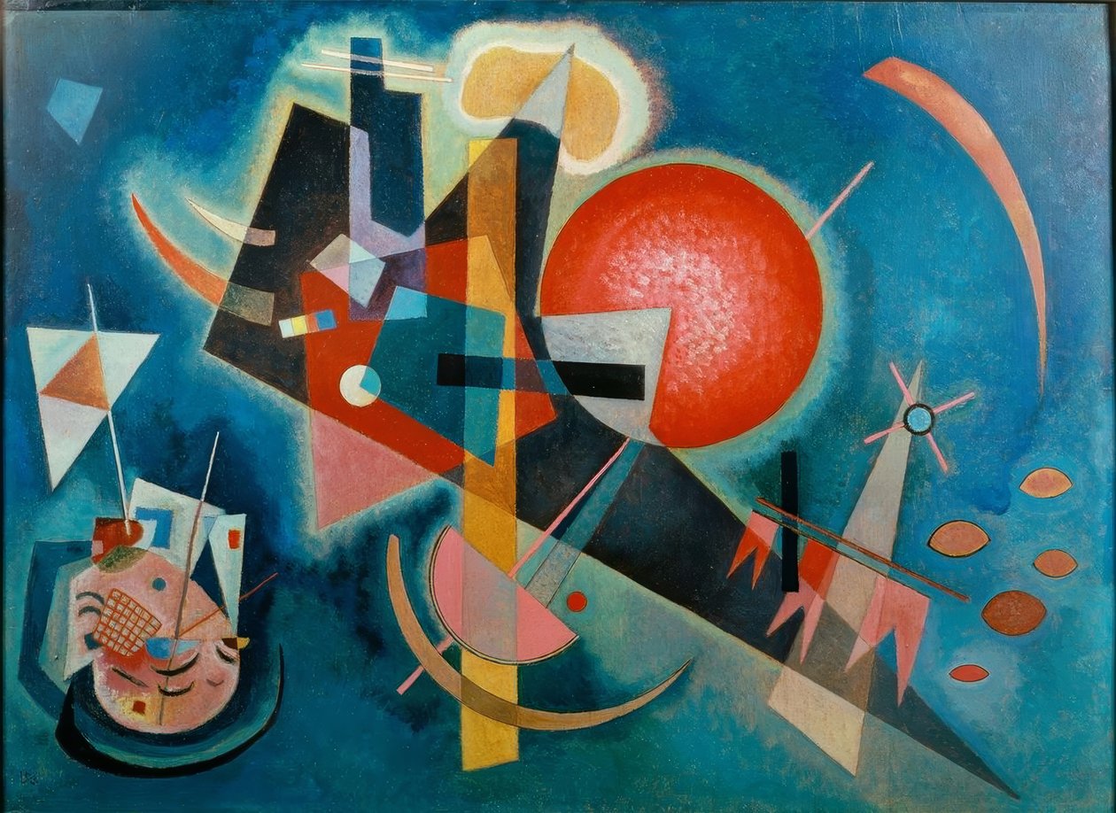 Dans le bleu - Wassily Kandinsky