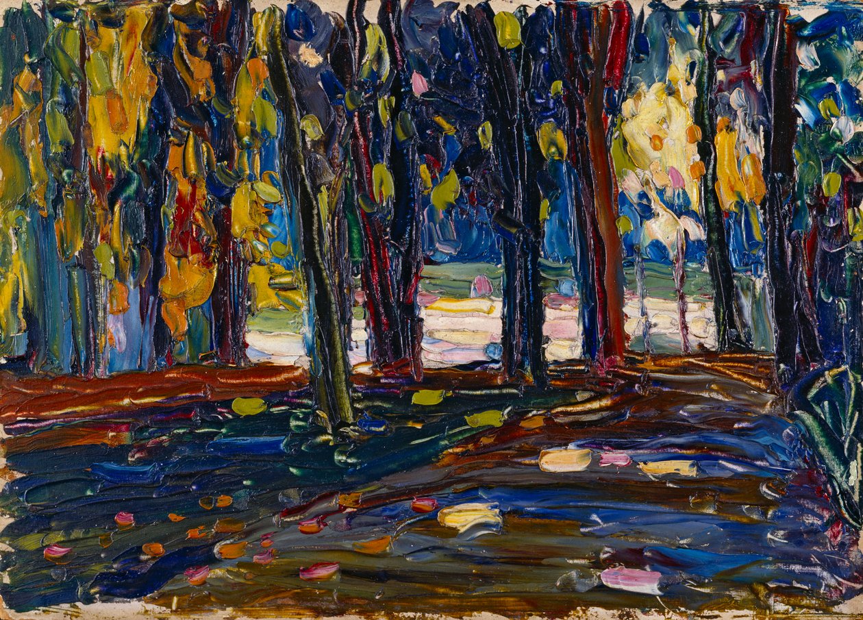 Dans le parc de St. Cloud – Automne II - Wassily Kandinsky