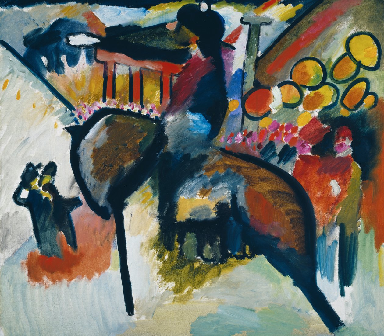 Impression IV (Gendarme) - Wassily Kandinsky