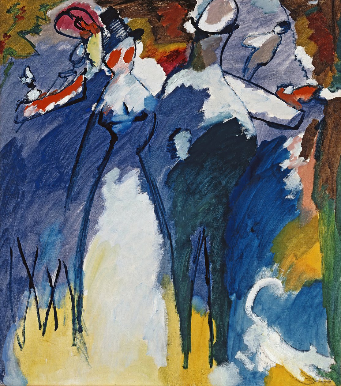 Impression VI Dimanche, 1911 - Wassily Kandinsky