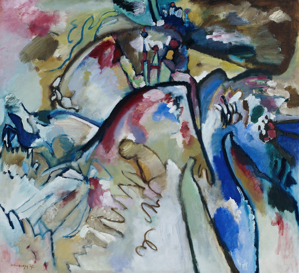 Improvisation 21a, 1911 - Wassily Kandinsky
