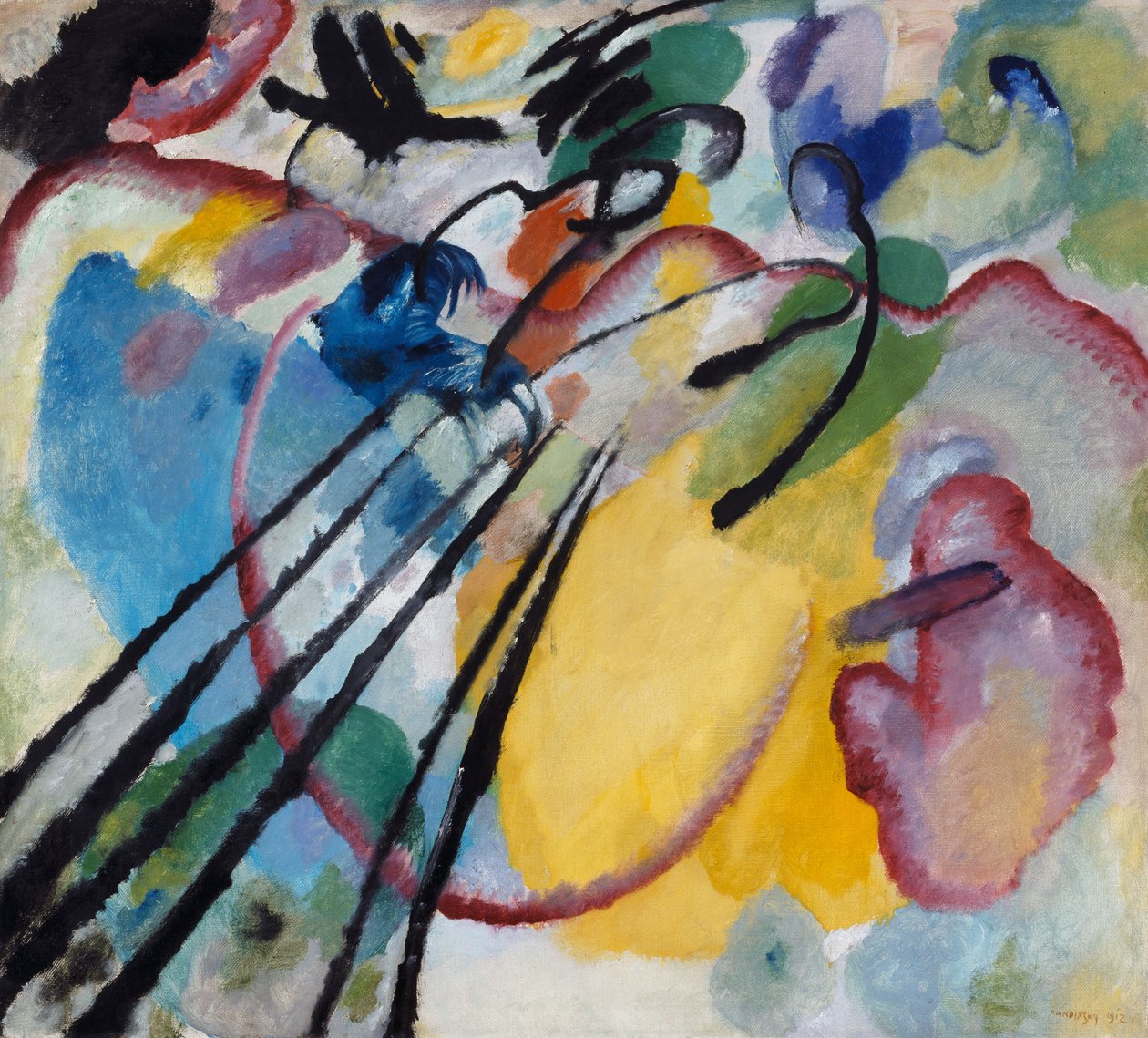 Improvisation 26 (Aviron) - Wassily Kandinsky