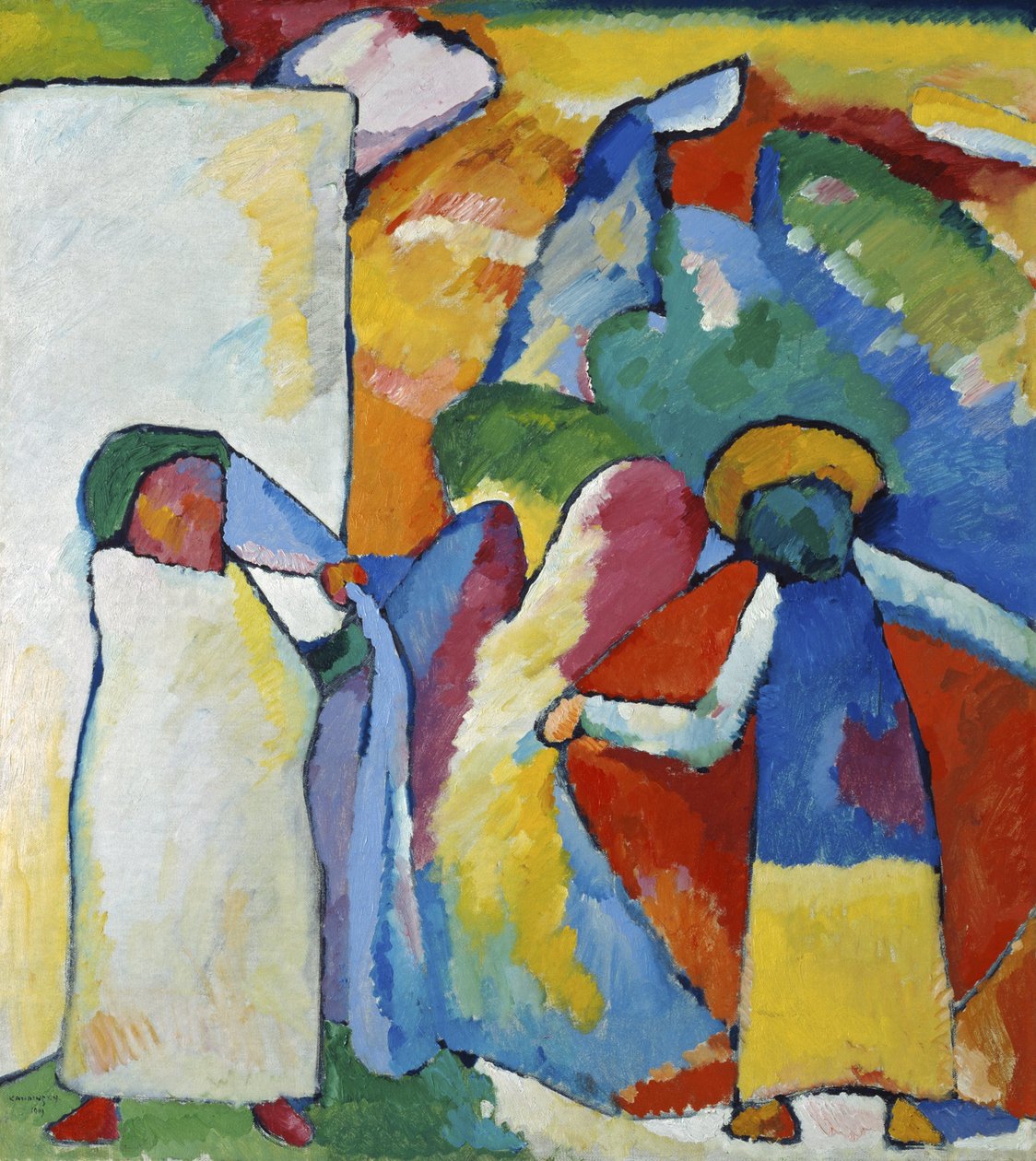 Improvisation 6 (Africain) - Wassily Kandinsky