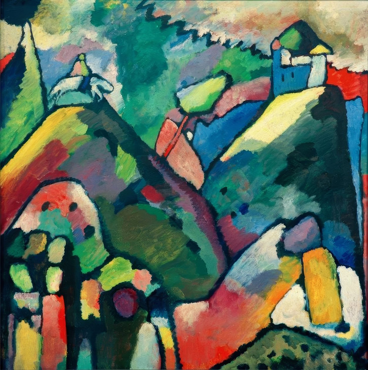 Improvisation 9 - Wassily Kandinsky
