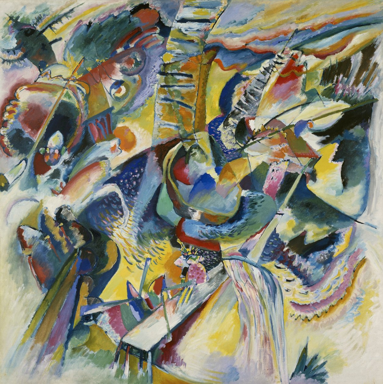 Improvisation Klamm - Wassily Kandinsky