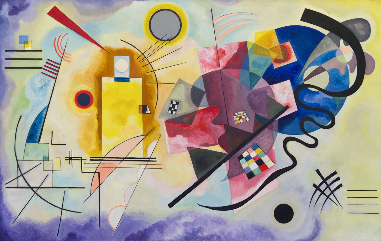 Jaune Rouge Bleu - Wassily Kandinsky