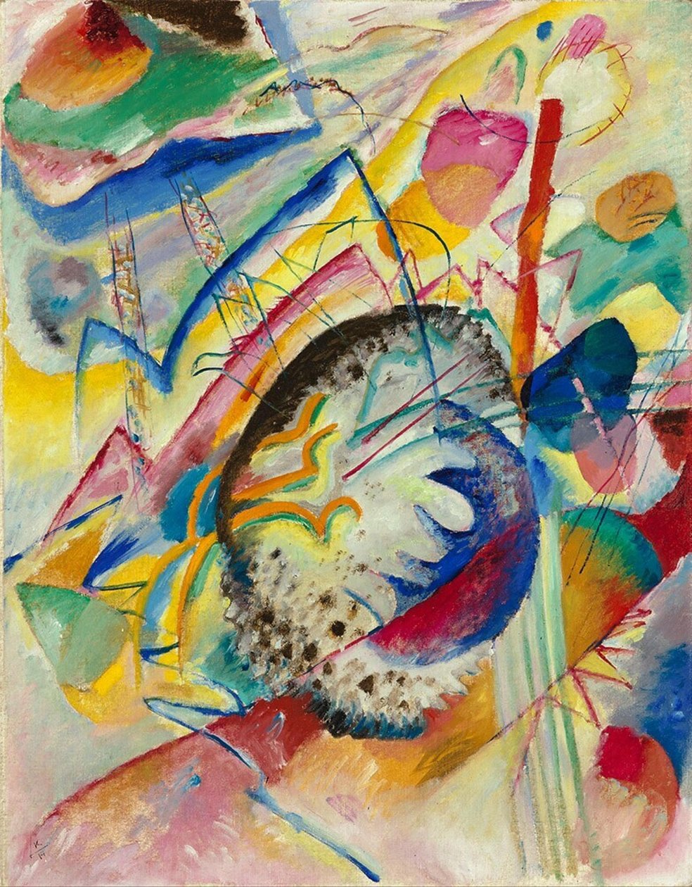 Kandinsky - Grande étude, 1914 - Wassily Kandinsky